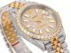 Bust Down Rolex Datejust 41mm MS Factory Cal.3235 Special Edition Watch in 904 Yellow Gold Pave diamonds (4)_th.jpg